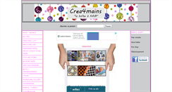 Desktop Screenshot of crea4mains.com